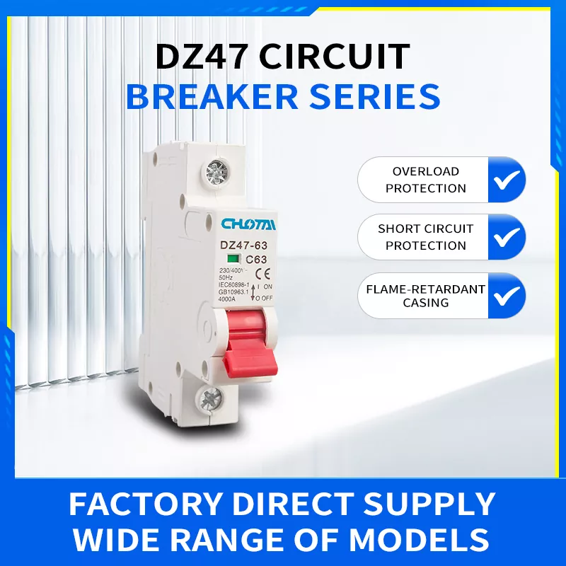 Disjoncteur miniature 1P 63A DZ47